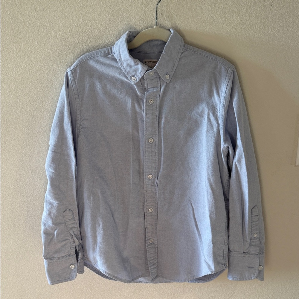 Crewcuts Light Blue Button-Down Oxford Shirt